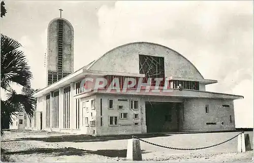 Moderne Karte Eglise Saint Christophe Martinique