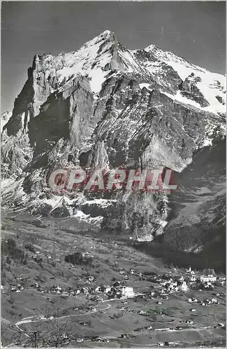 Moderne Karte Grindelwald Wetterhorn