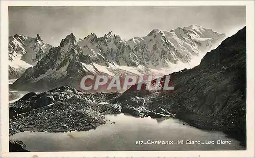 Cartes postales moderne Chamonix Mt Blanc Lac Blanc