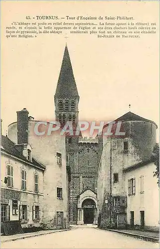 Cartes postales Tournus Tours d'Enceinte de Saint Philibert
