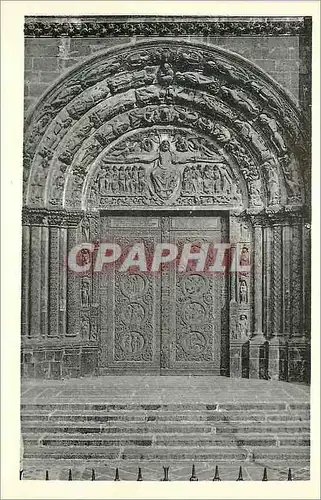 Cartes postales moderne Abbaye de St Denis Portail Porche Central
