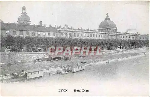 Cartes postales Lyon Hotel Dieu