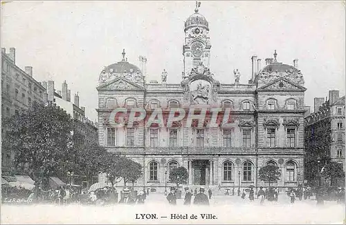 Cartes postales Lyon Hotel de Ville