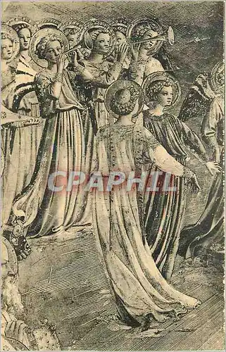 Cartes postales Musee de Florence Beato Angelico Couronnement de la Vierge