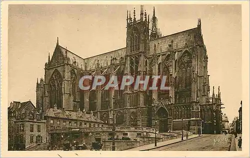 Cartes postales Metz (Moselle) L'Abside de la Cathedrale