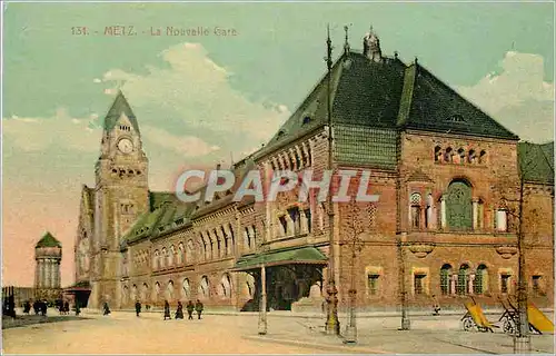 Cartes postales Metz La Nouvelle Gare