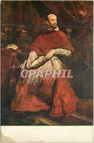 Ansichtskarte AK Van Dyck Ritratto del Cardinalo Guido