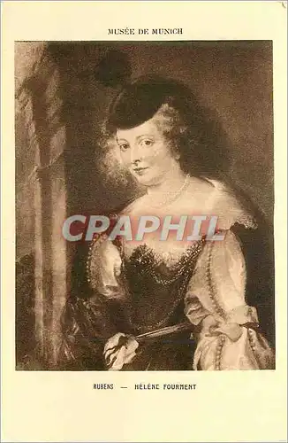 Ansichtskarte AK Rubens Helene Fourment Musee du Munich