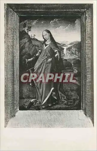 Cartes postales Kunsthistorisches Museum Wien Rogier Vander Weyden Sainte Catherine