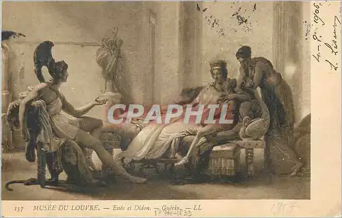 Cartes postales Musee de Louvre Eriee et Didon Guerin LL