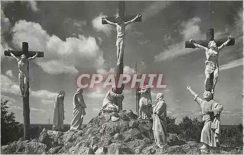 Cartes postales Calvaire de Pontchateau (Loire INferieure) Le Chemin de la Croix XIIe Station Jesus Meurt sur la