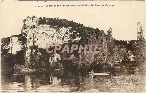 Ansichtskarte AK La Dordogne Pittoresque Domme Rochers de Caudon