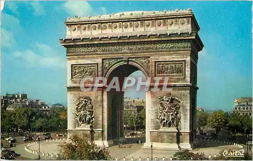 Moderne Karte L'Arc de Triomphe