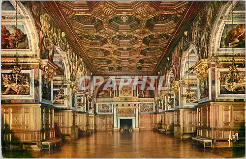 Cartes postales moderne Couleurs et Lumiere de France Chateau de Fontainebleau (S et M) La Salle de Bal