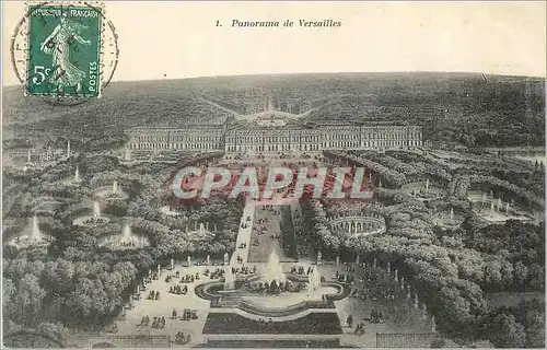 Cartes postales Panorama de Versailles