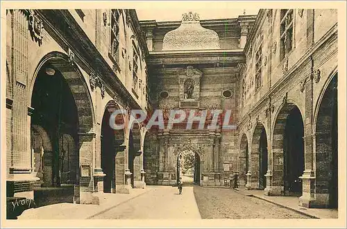 Cartes postales Douce France Toulouse (Hte Garonne) Le capitole Cour Henri IV
