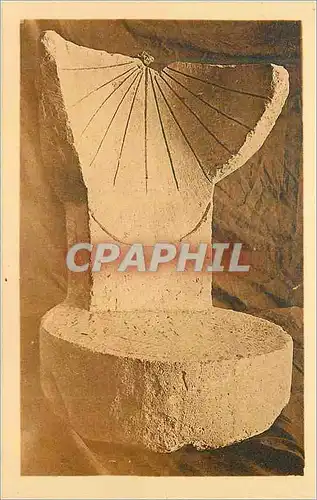 Cartes postales Musee de Comminges Cadran Solaire du Forum Romain (Calcaire Blanc)