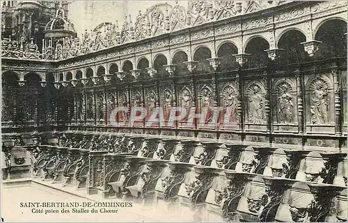 Cartes postales Saint Bertrand de Comminges Cote Paien Des Stalles du Choeur