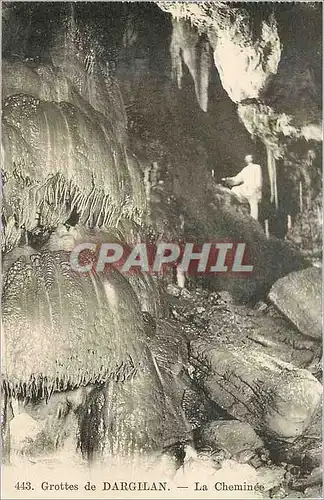 Ansichtskarte AK Grottes de Dargilan La Cheminee