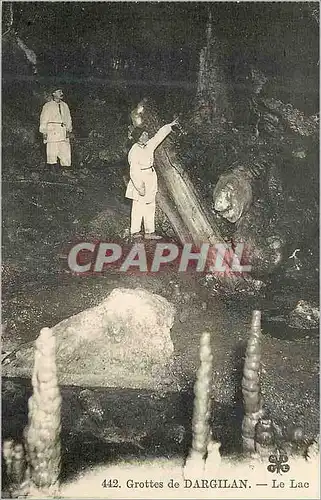 Ansichtskarte AK Grottes de Dargilan Le Lac