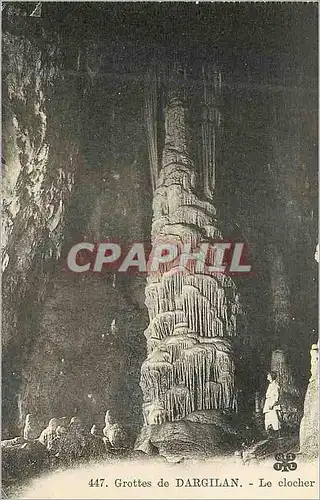 Ansichtskarte AK Grottes de Dargilan Le Clocher