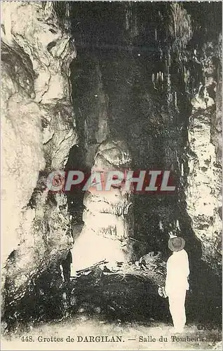 Cartes postales Grottes de Dargilan Salle du Tombeau