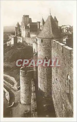Ansichtskarte AK Le cite de Carcassonne Le Tour de L'Inquisition LL