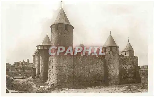 Cartes postales Le cite de Carcassonne Le chateau LL