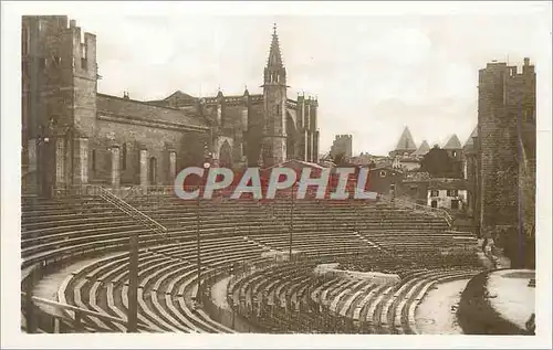 Cartes postales Le cite de Carcassonne Theatre Antique ND