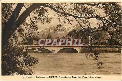 Ansichtskarte AK Vallee du Graisivaudan Grenoble Capitale du Dauphine L'isere et les Alpes