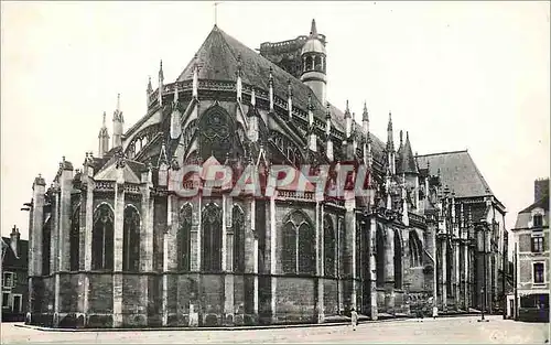 Moderne Karte Nevers (Nievre) La Cathedrale St Cyr Vue d'Ensemble