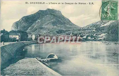 Cartes postales Grenoble L'Isere et le Casque de Neron ER