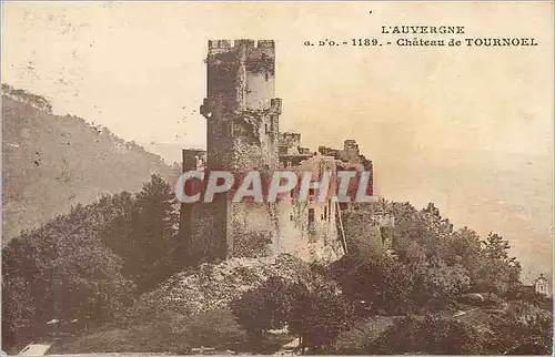 Ansichtskarte AK L'Auvergne Chateau de Tournoel