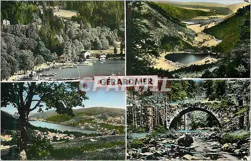 Cartes postales moderne Gerardmer Embarcaderes Villee des Lacs Pont des Fee