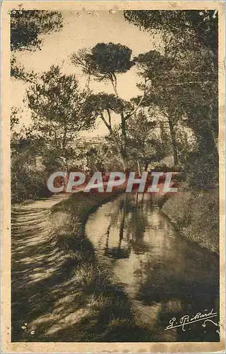 Cartes postales Cote d'Azur Canal de la Chagne et Mougins