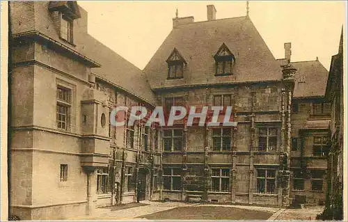 Ansichtskarte AK Reims Hotel le Vergeur Facades Renaissance sur la Grande Cour