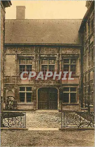 Ansichtskarte AK Reims Hotel le Vergeur Facades Renaissance sur la Grande Cour