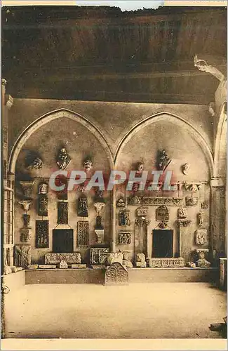 Cartes postales Reims Hotel le Vergeur Salle Gothique Pierres et Moulages du Moyen Age