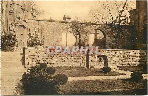 Ansichtskarte AK Reims Hotel le Vergeur Jardin Creux