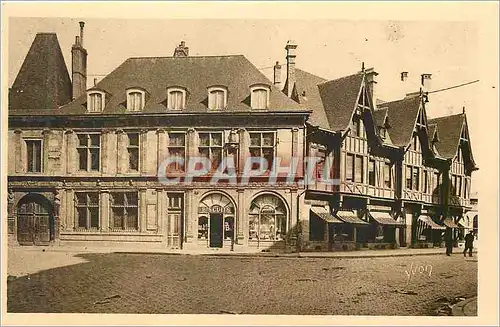 Cartes postales La Douce France Reims vieilles Maisons Remoises et Maison de J B de la Salle