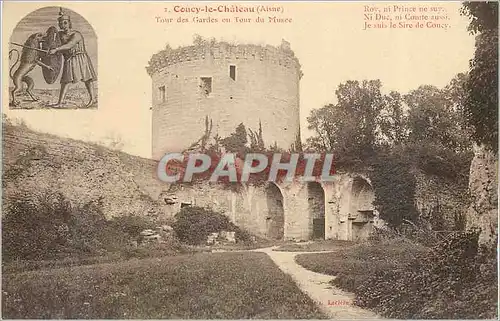 Cartes postales Concy le Chateau (Aisne) Tour des Gardes