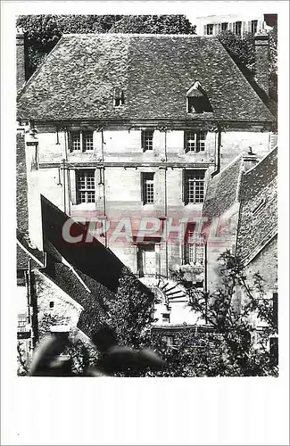 Cartes postales moderne Maison Natale de Jean de la Fontaine vue de la Terrasse du Vieux Chateau