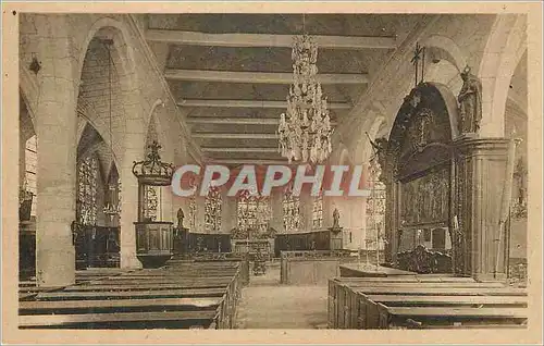 Cartes postales la Ferte Milon (Aisne) Interieur de l'Eglise St Nicolas