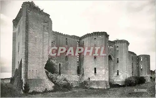 Moderne Karte la Ferte Milon (Aisne) Ruines du Chateau Demantele par Henri IV en 1594