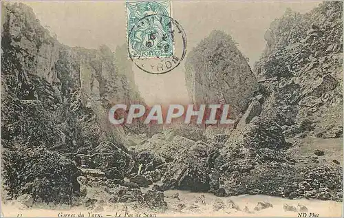 Cartes postales Gorges du Tarn le Pas de Souci