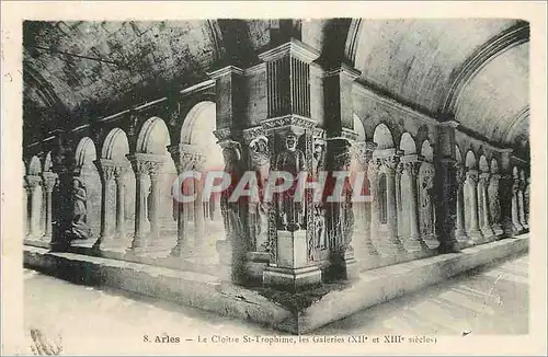 Cartes postales Arles le Cloitre St Trophime les Galeries (XIIe et XIIIe Siecle=