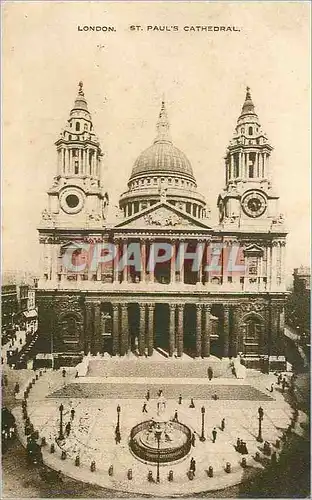 Cartes postales London St Paul's Cathedral