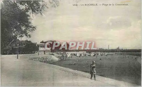 Ansichtskarte AK la Rochelle Plage de la Concurrence