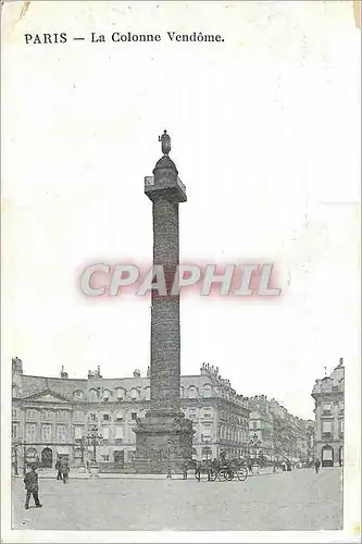 Cartes postales Paris la Colonne Vendome