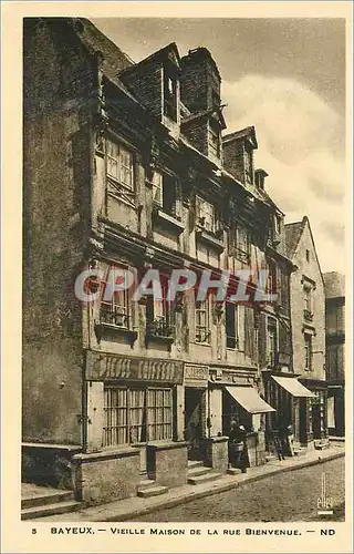 Cartes postales Bayeux Vieille Maison de la Rue Bienvenue